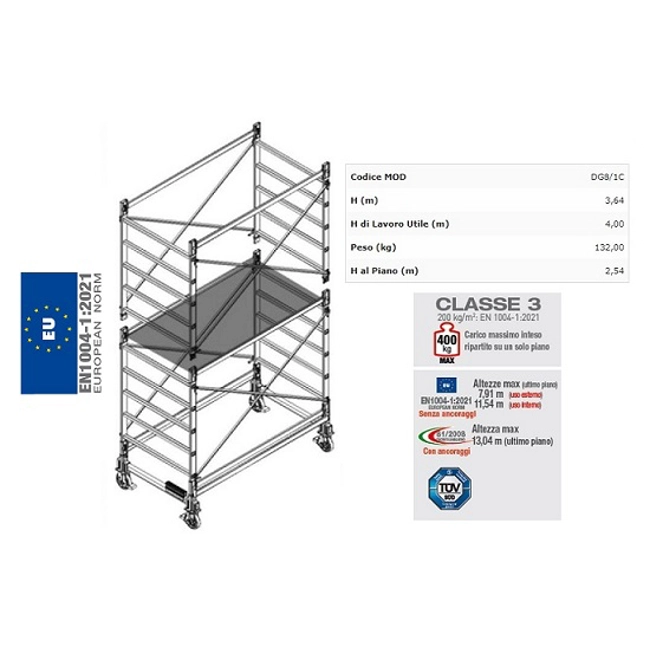 Vendita online Trabattello Doge80 DG8/1CEN22